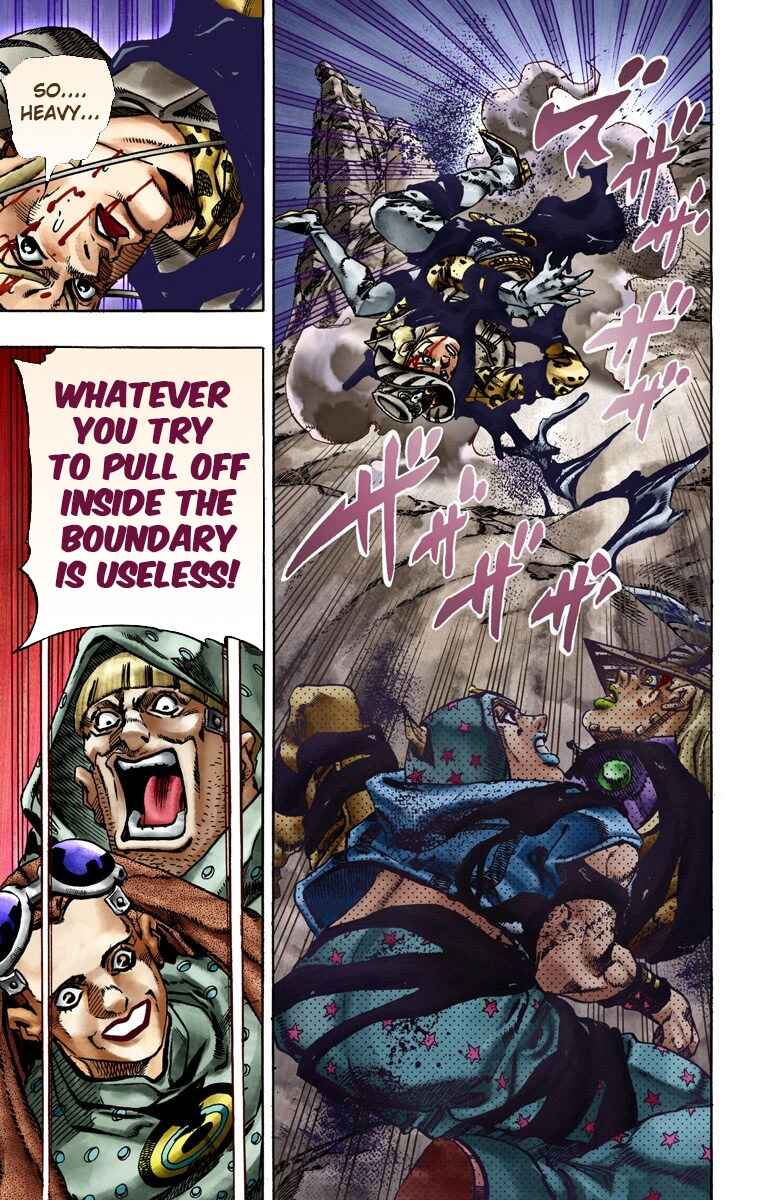 JoJo no Kimyou na Bouken: Part 7 - Steel Ball Run Color-ban Chapter 19 - Page 16