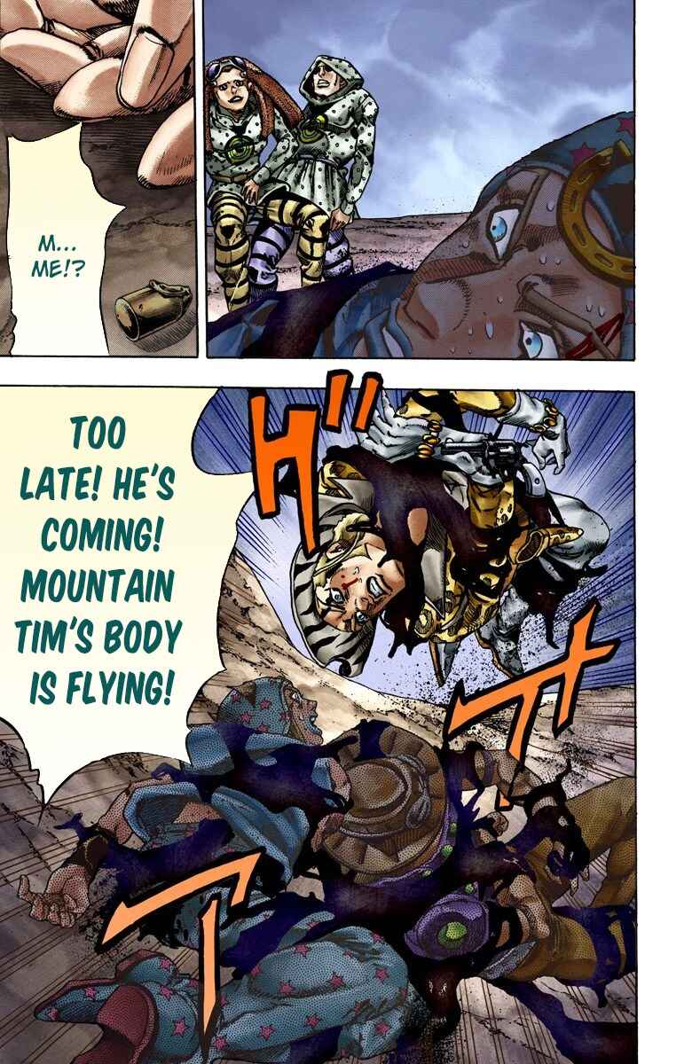 JoJo no Kimyou na Bouken: Part 7 - Steel Ball Run Color-ban Chapter 19 - Page 18
