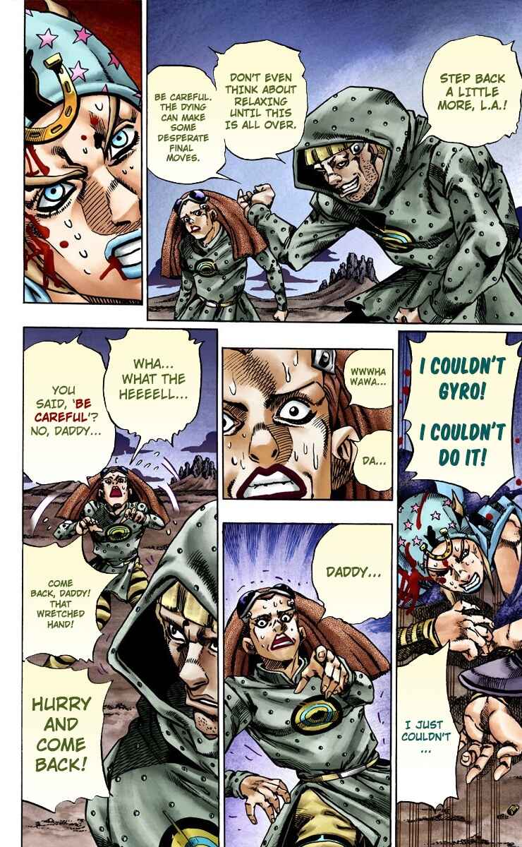 JoJo no Kimyou na Bouken: Part 7 - Steel Ball Run Color-ban Chapter 19 - Page 23