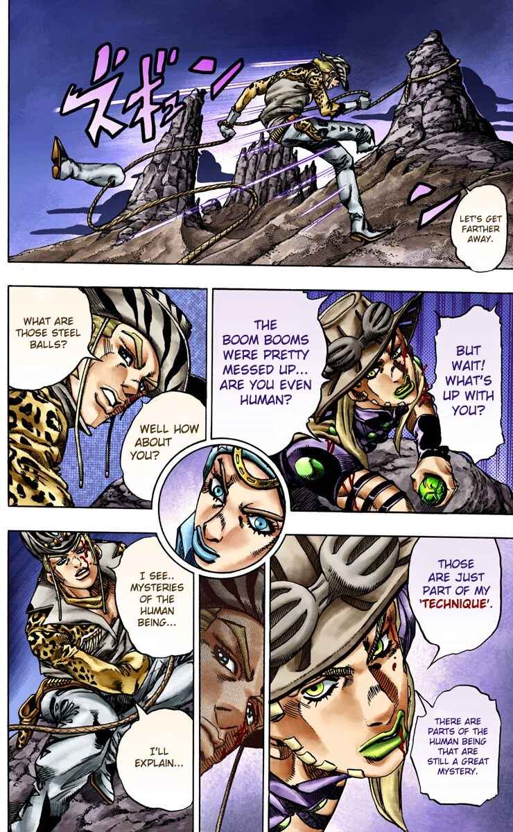 JoJo no Kimyou na Bouken: Part 7 - Steel Ball Run Color-ban Chapter 19 - Page 3