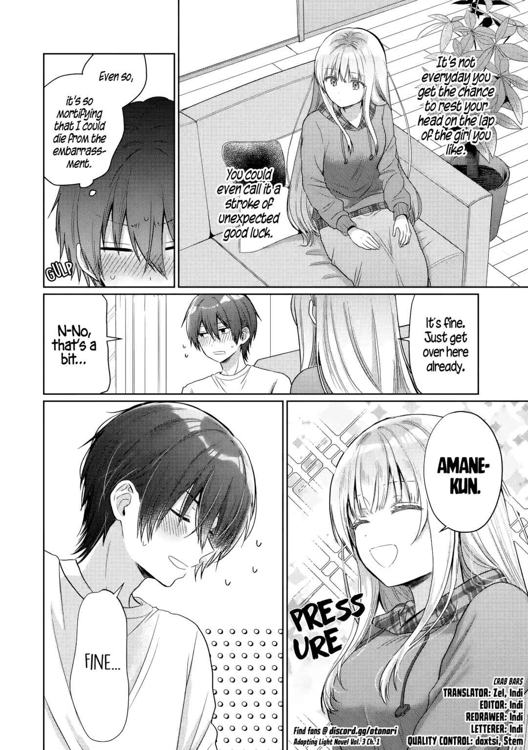 Otonari no Tenshi-sama ni Itsunomanika Dame Ningen ni Sareteita Ken Chapter 23.3 - Page 1