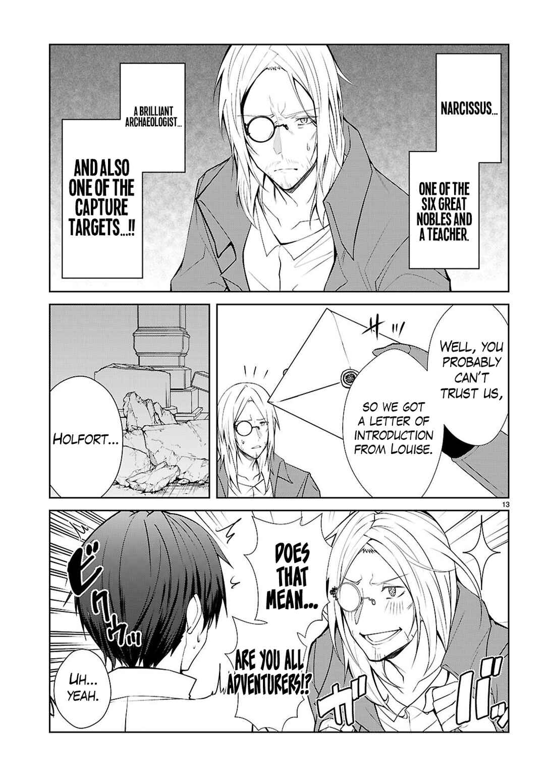 Otome Game Sekai wa Mob ni Kibishii Sekai desu (Kyouwakoku-hen) Chapter 7 - Page 14