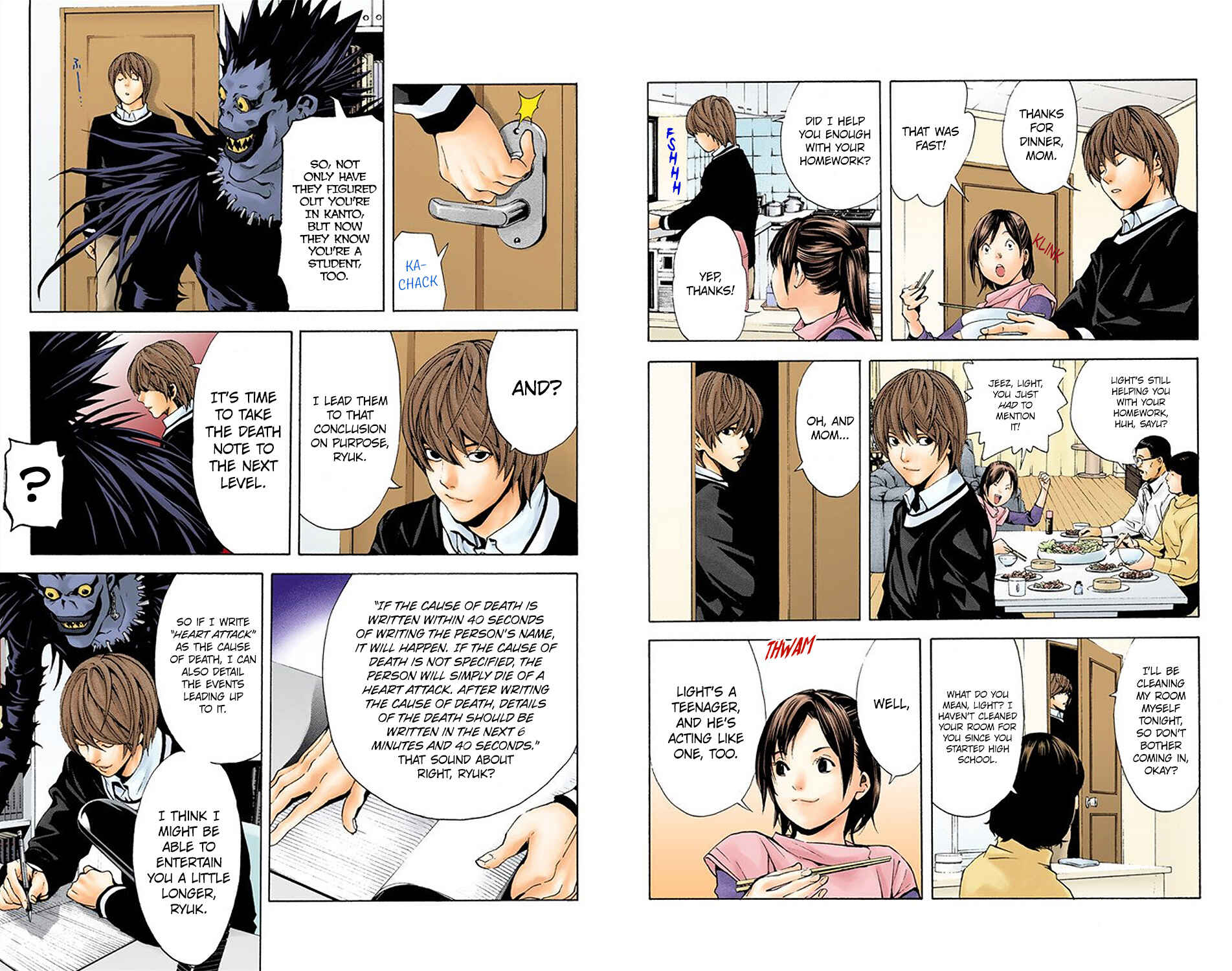 Death Note (Official Colored) Chapter 3 - Page 12
