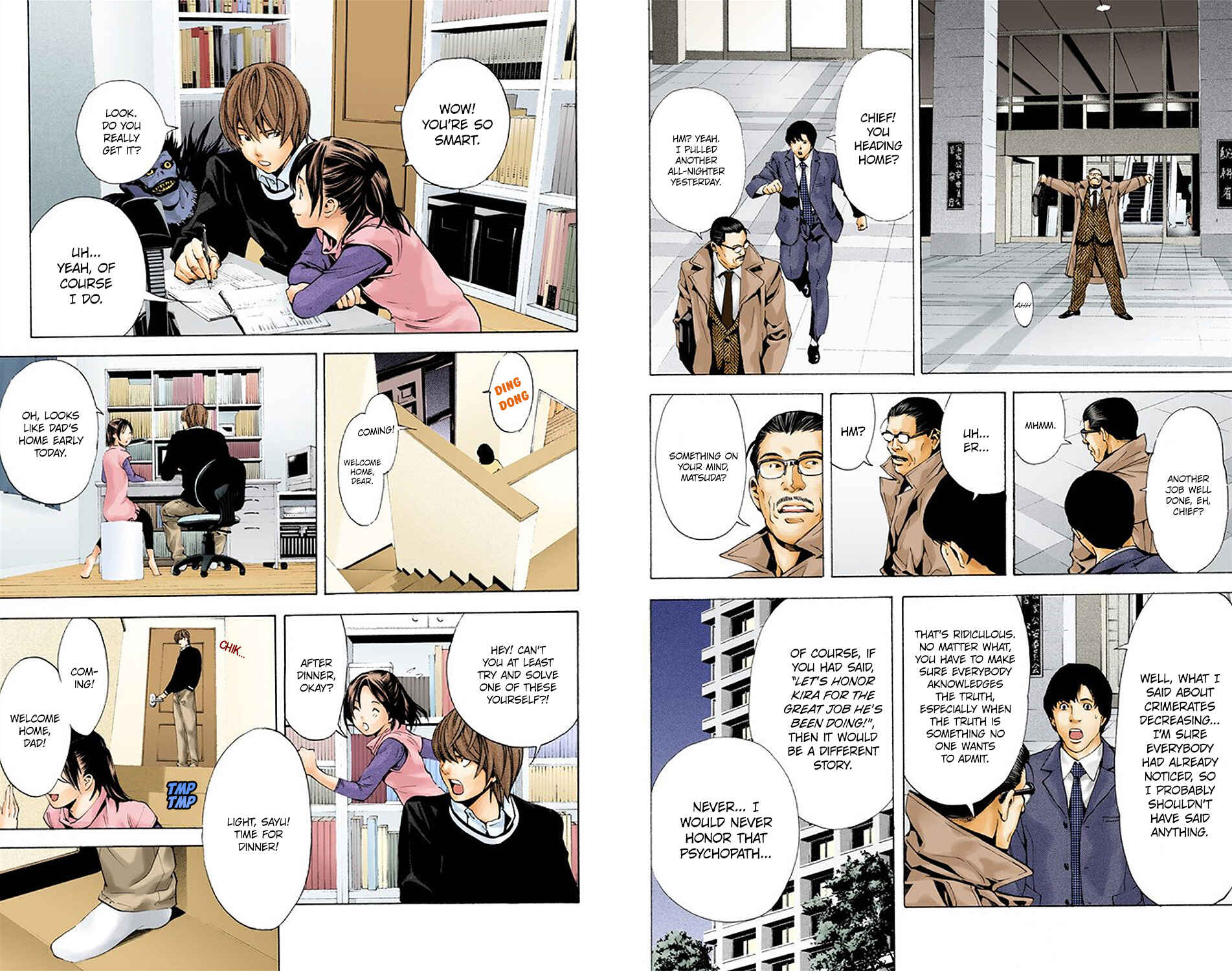 Death Note (Official Colored) Chapter 3 - Page 9