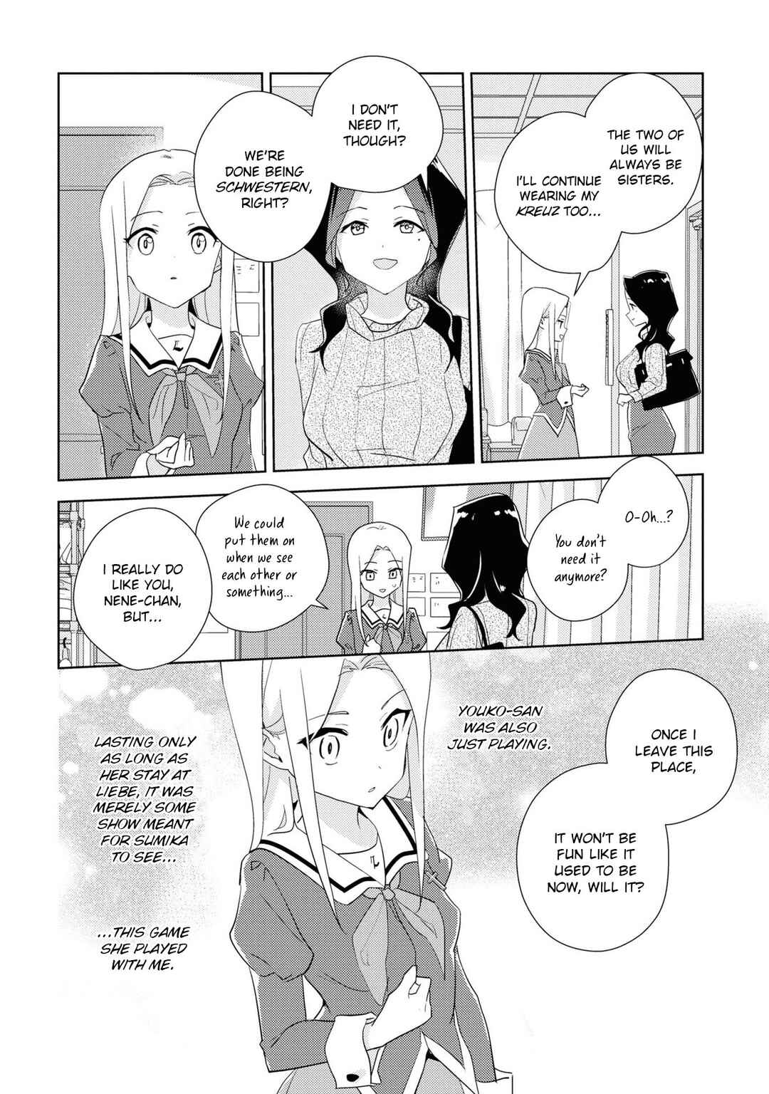Watashi no Yuri wa Oshigoto desu! Chapter 53 - Page 34