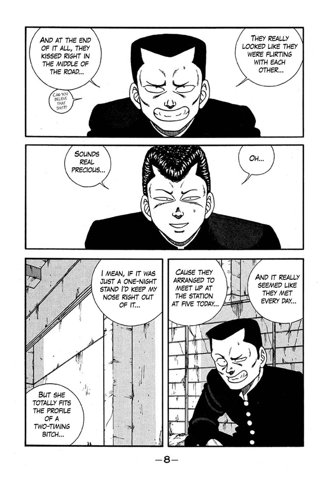 Be-bop High School Chapter 223 - Page 8