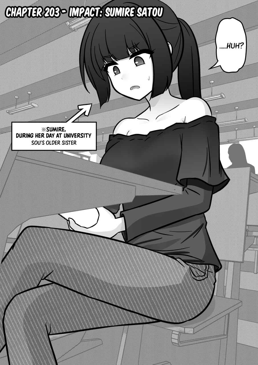 Danjo-hi 1:39 no Heikou Sekai wa Omoi no Hoka Futsuu Chapter 203 - Page 1
