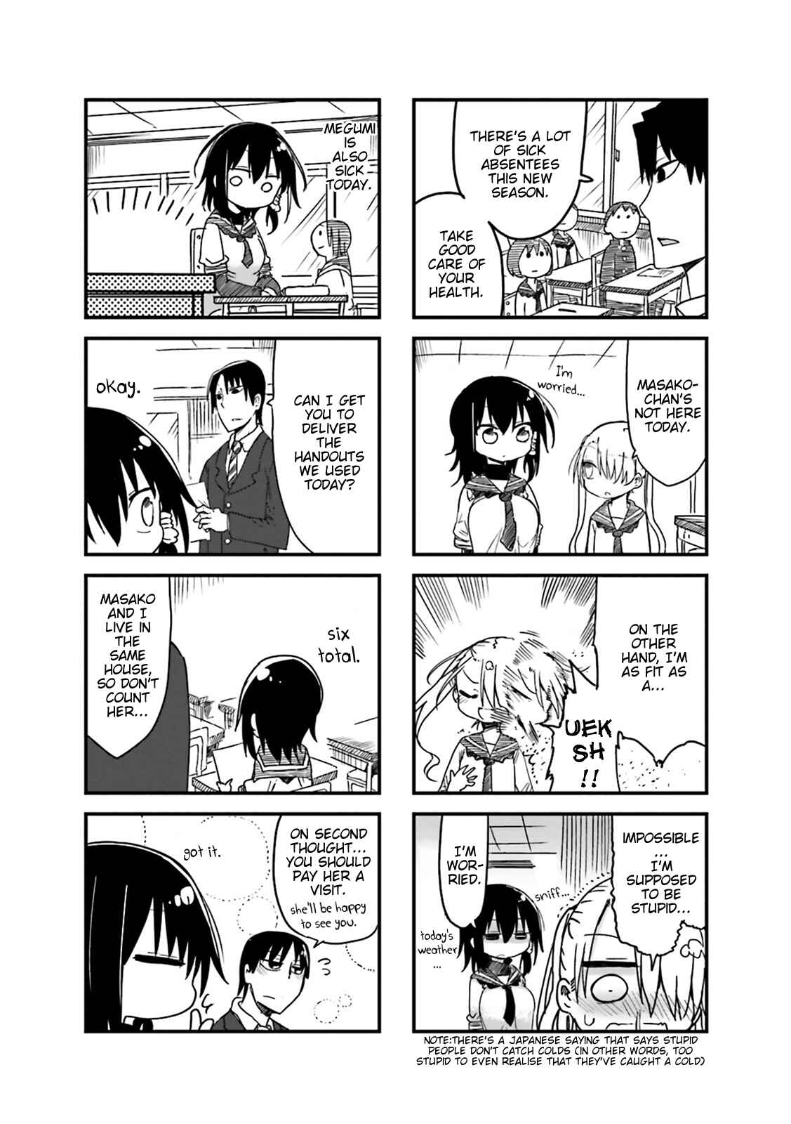 Komori-san wa Kotowarenai! Chapter 28 - Page 2