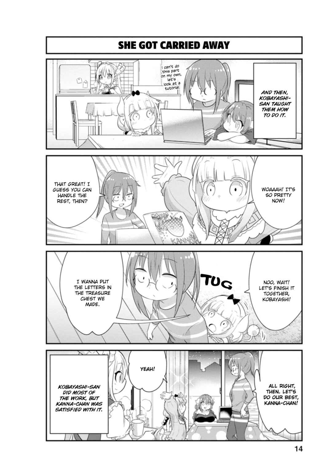 Kobayashi-san Chi no Maid Dragon - Kanna no Nichijou Chapter 81 - Page 10