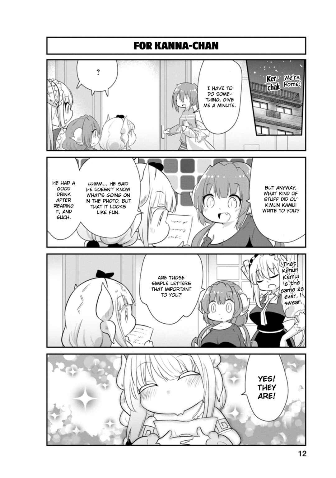 Kobayashi-san Chi no Maid Dragon - Kanna no Nichijou Chapter 81 - Page 8