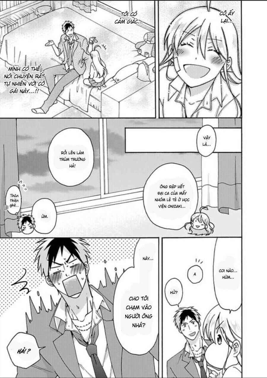Nyotaika Yankee Gakuen ☆ Ore no Hajimete, Nerawaretemasu. Chapter 24 - Page 15