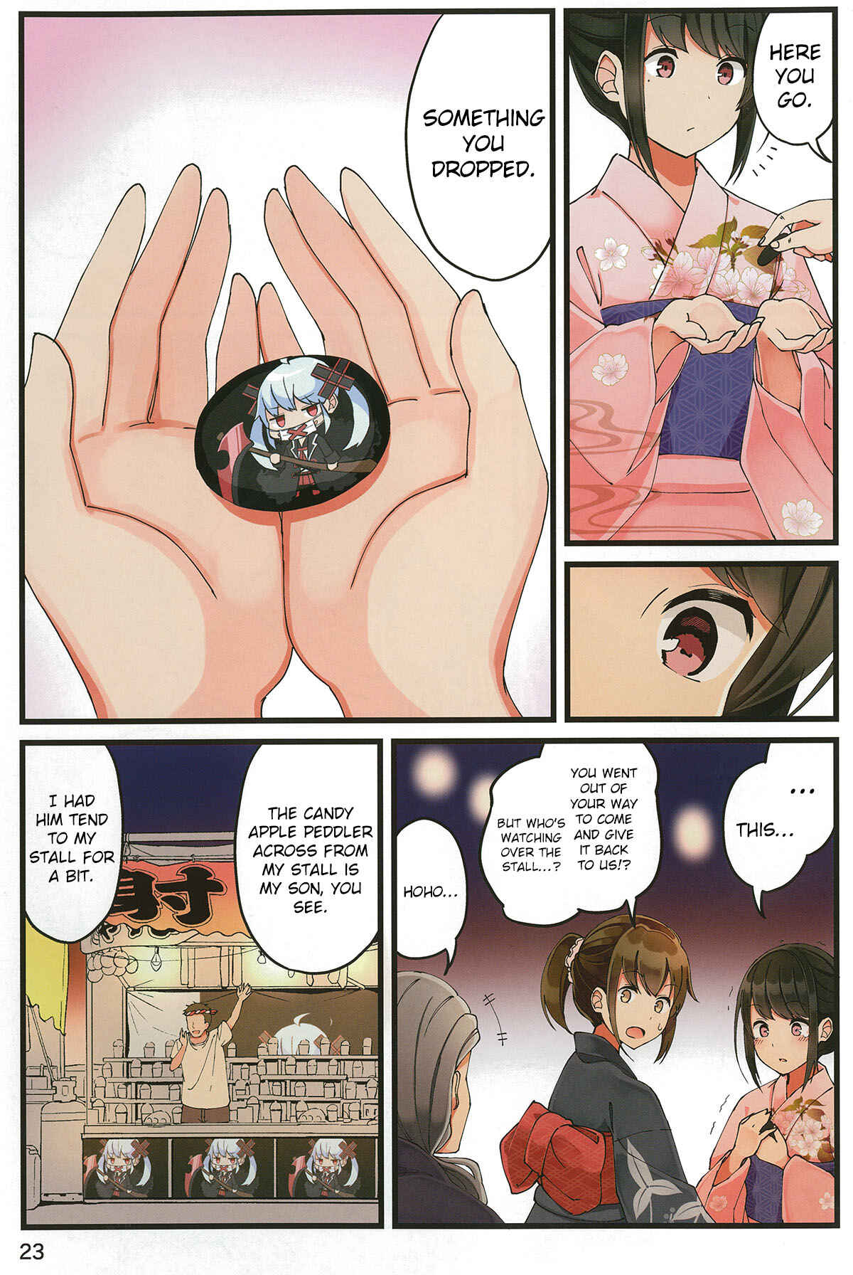 Real mo Tama ni wa Uso o Tsuku Chapter 28 - Page 23