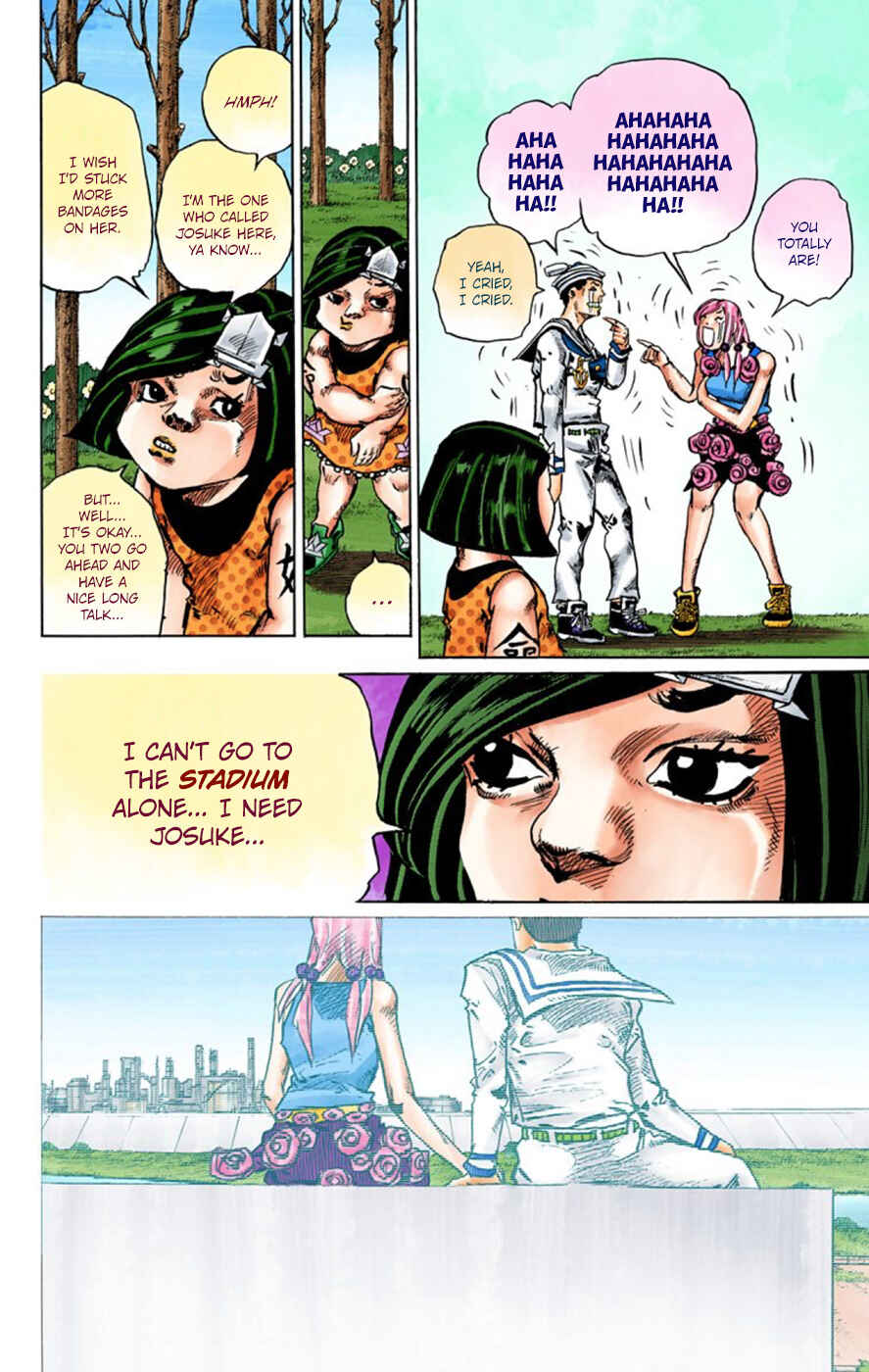 JoJo no Kimyou na Bouken: Part 8 - JoJolion Color-ban Chapter 43 - Page 22