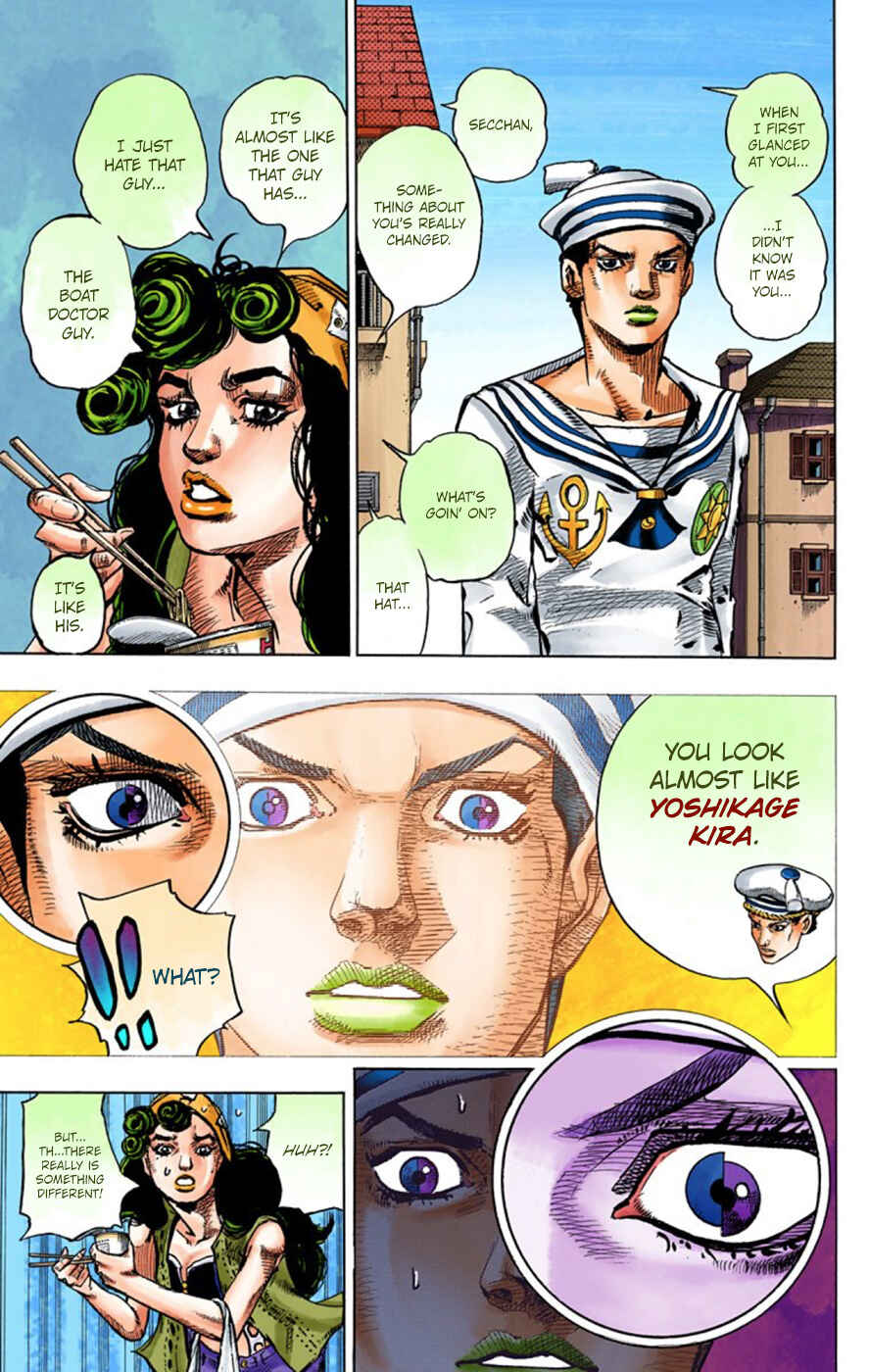 JoJo no Kimyou na Bouken: Part 8 - JoJolion Color-ban Chapter 43 - Page 35