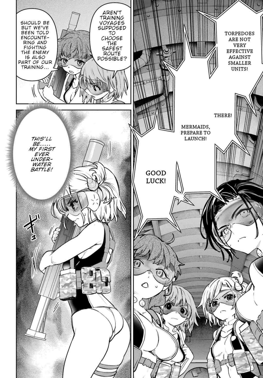 Gakuen Sensuikan-tai Mermaid Girls Chapter 4 - Page 7