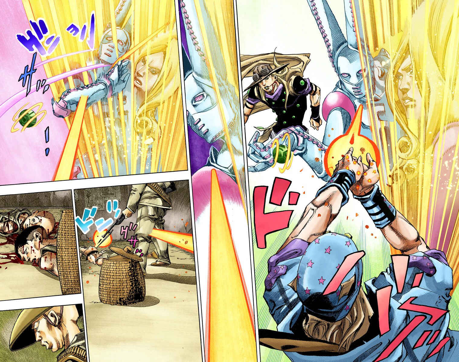 JoJo no Kimyou na Bouken: Part 7 - Steel Ball Run Color-ban Chapter 79 - Page 16