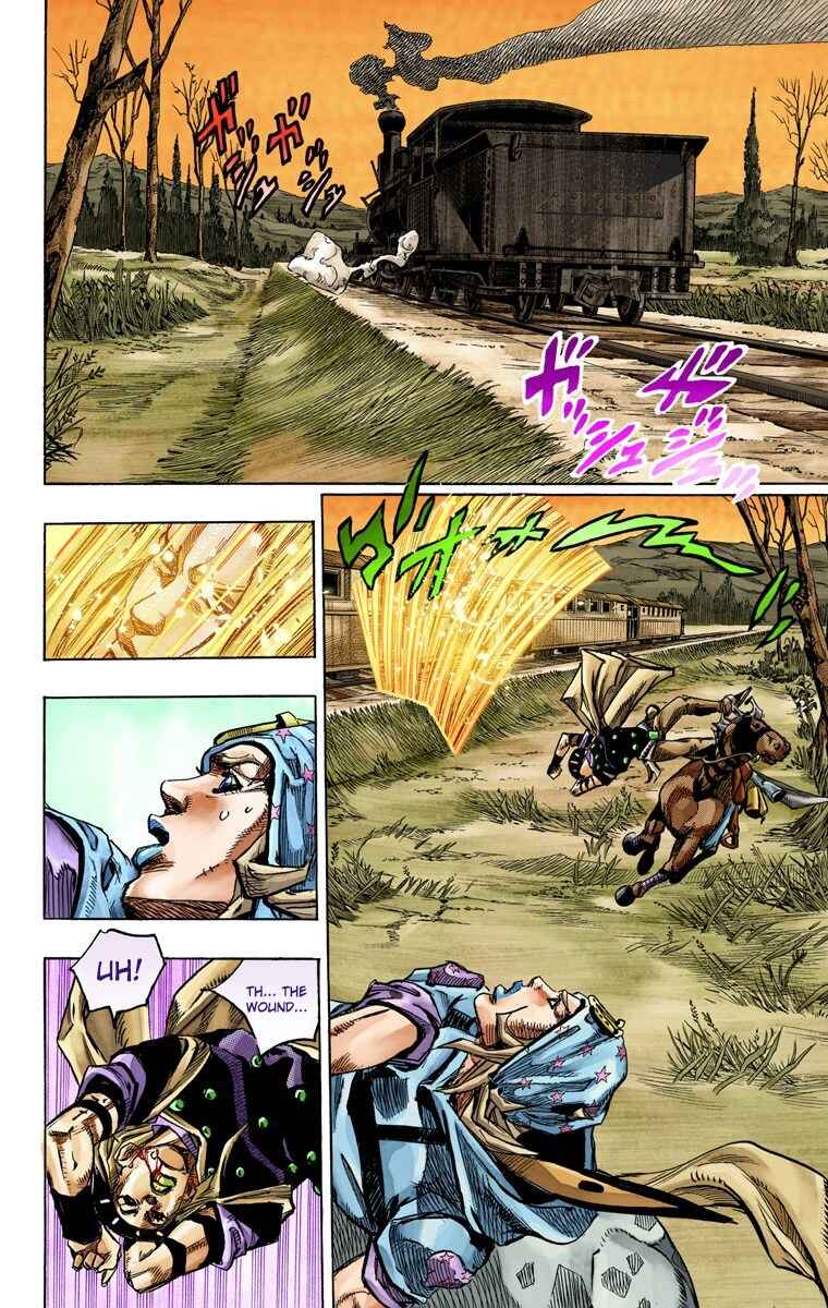 JoJo no Kimyou na Bouken: Part 7 - Steel Ball Run Color-ban Chapter 79 - Page 25