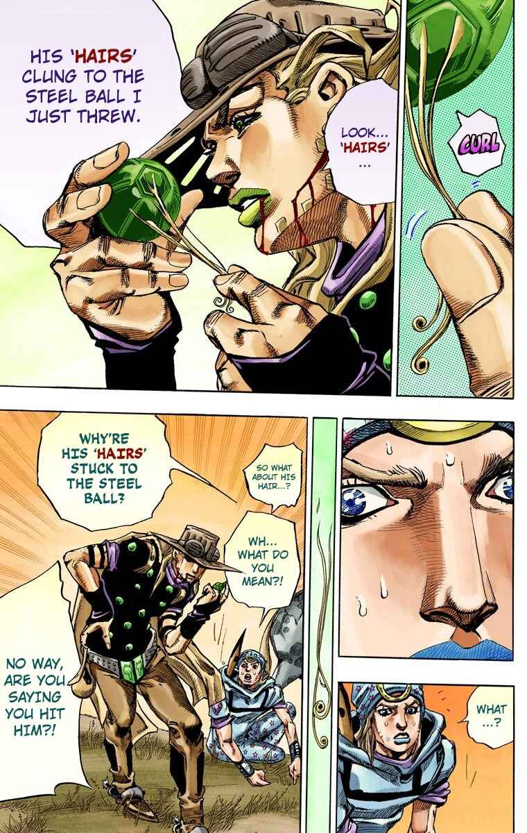 JoJo no Kimyou na Bouken: Part 7 - Steel Ball Run Color-ban Chapter 79 - Page 34