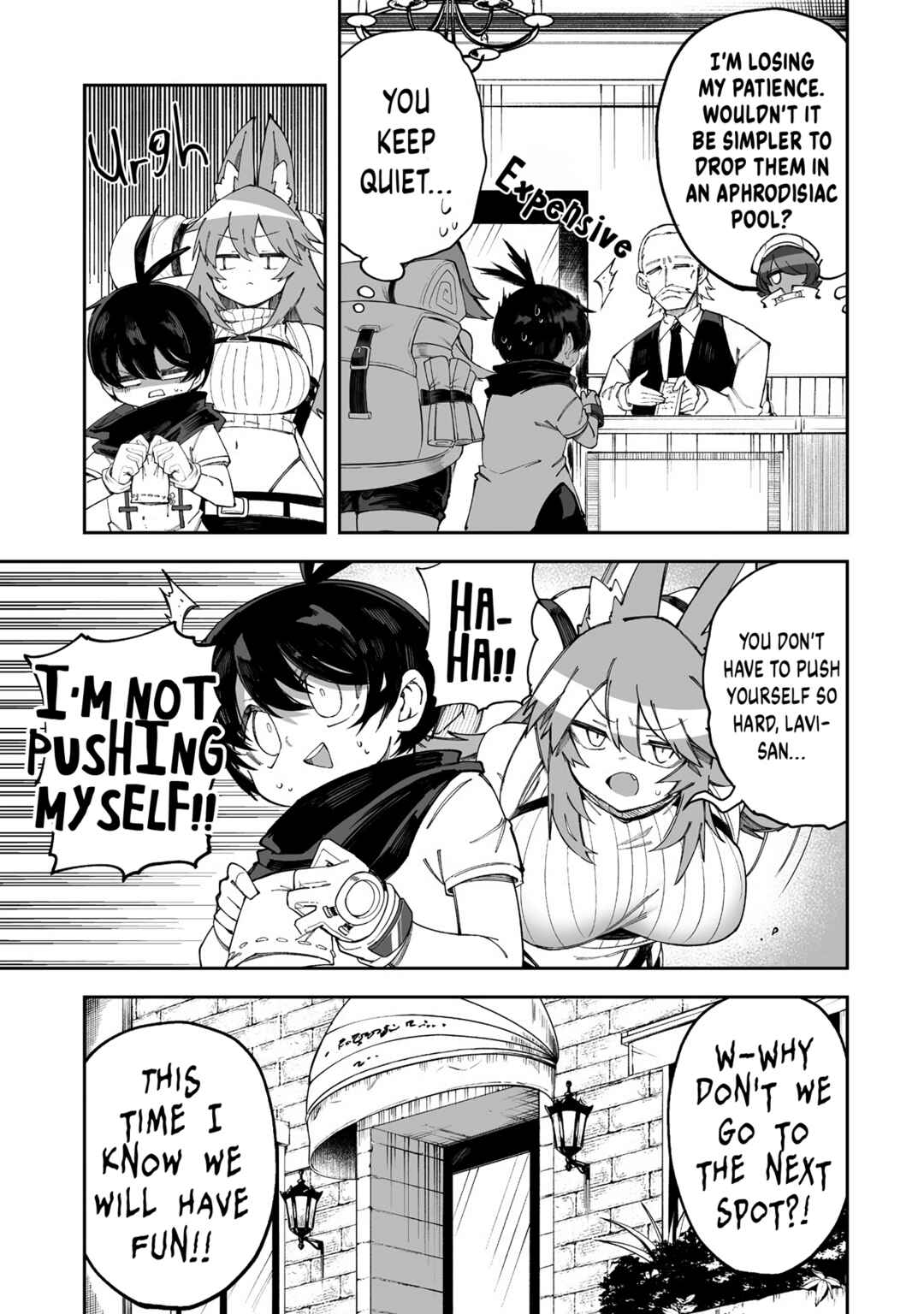 Shiboritoranaide, Onna Shounin-san!! Chapter 57.1 - Page 3