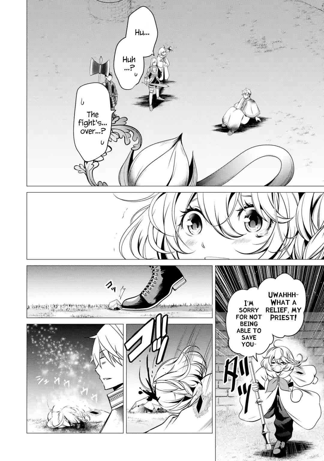 I'm Working at the Church as a Priest, but I Want to Be Cut Some Slack from the Mutilated Bodies of the Heroes that Keep Getting Sent to Me Chapter 2.6 - Page 7