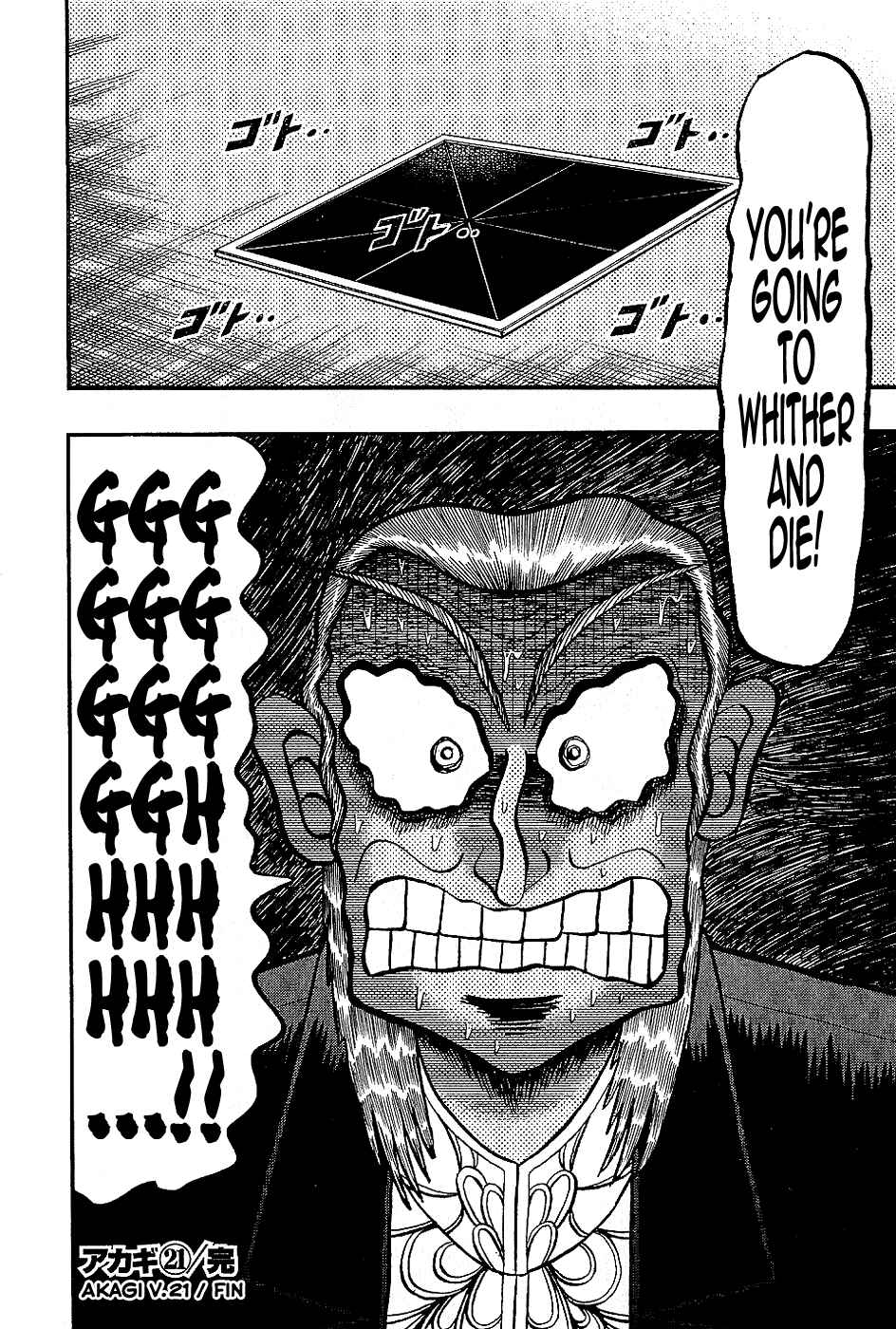 Akagi: Yami ni Oritatta Tensai Chapter 185 - Page 21