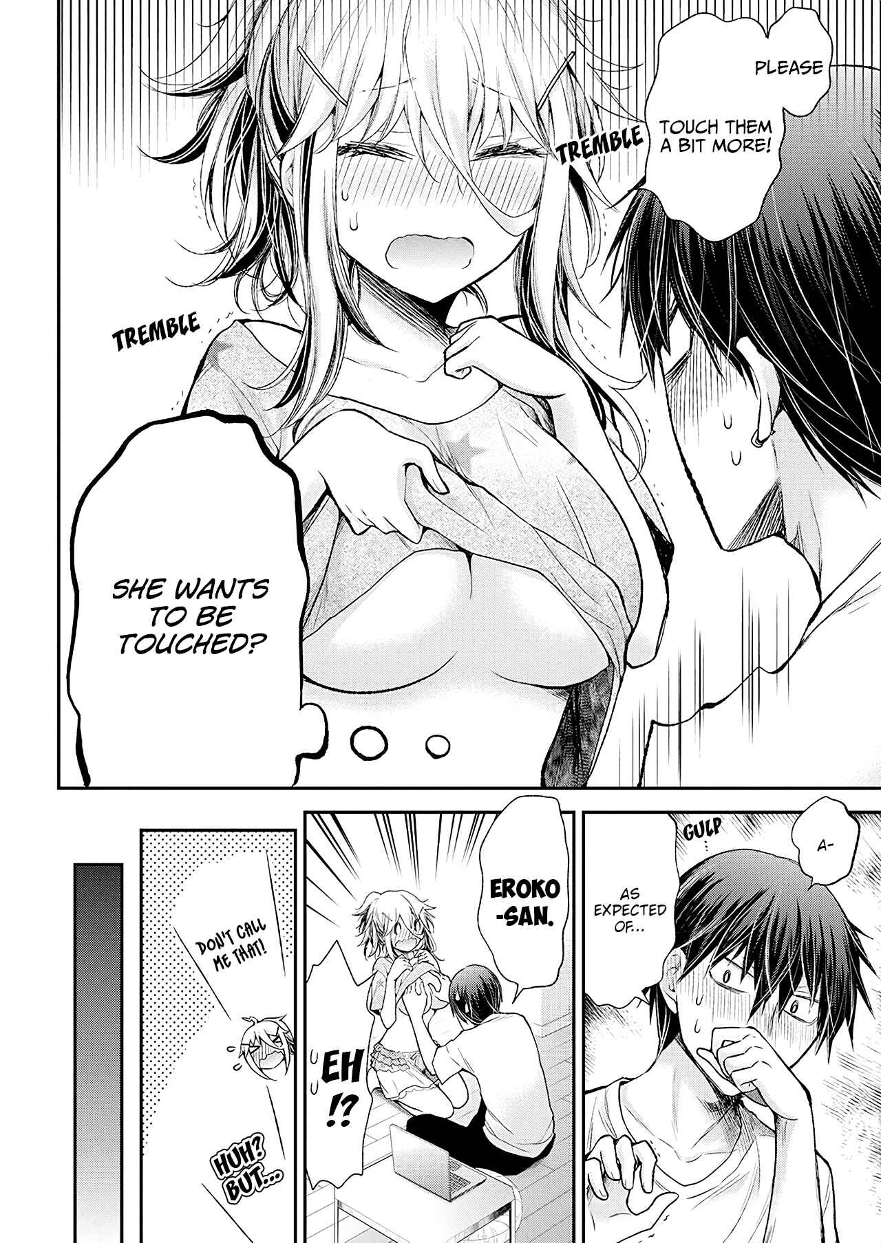 Shingeki no Eroko-san: Hen na Oneesan wa Danshi Kousei to Nakayoku Naritai Chapter 15 - Page 10