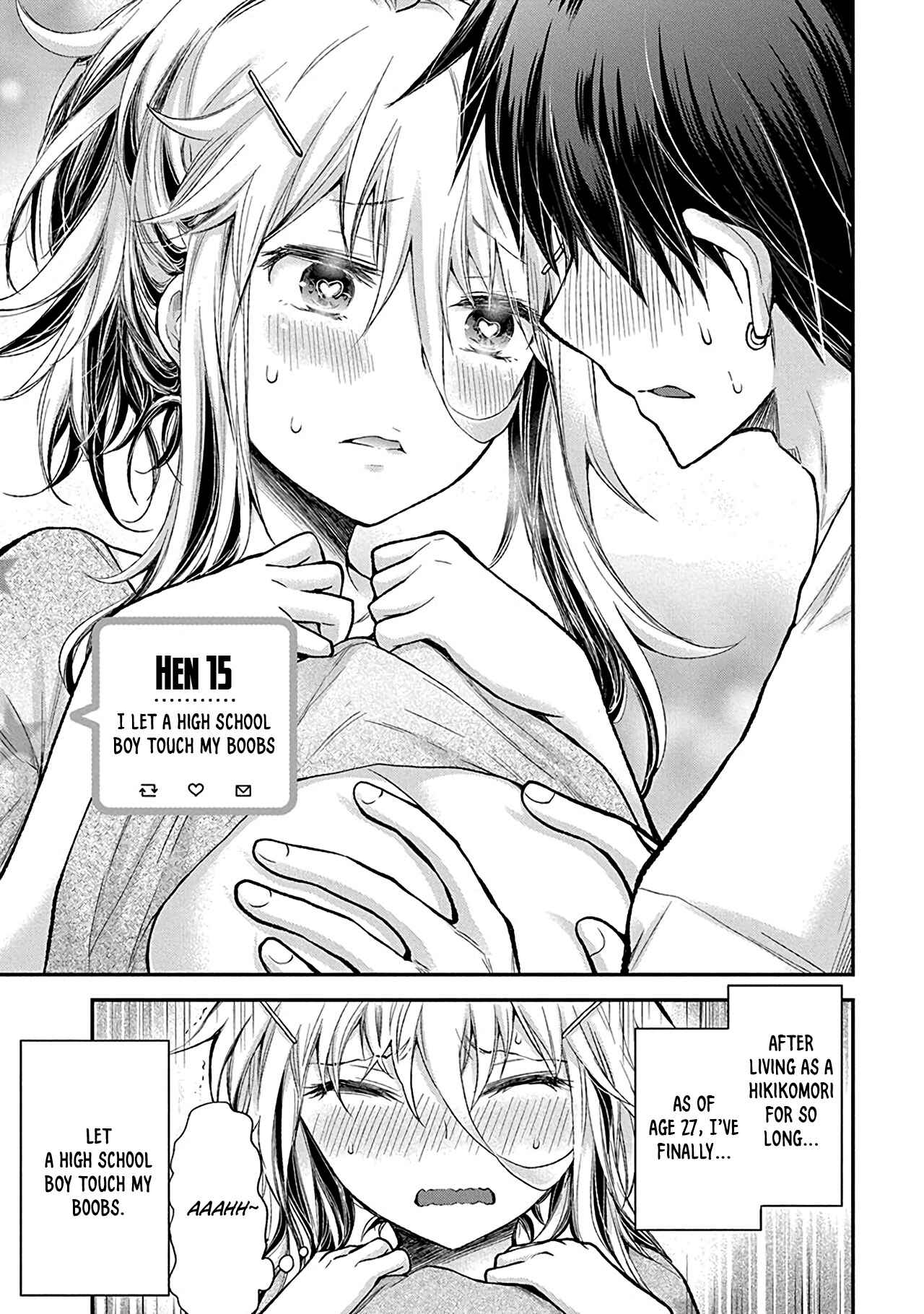 Shingeki no Eroko-san: Hen na Oneesan wa Danshi Kousei to Nakayoku Naritai Chapter 15 - Page 3