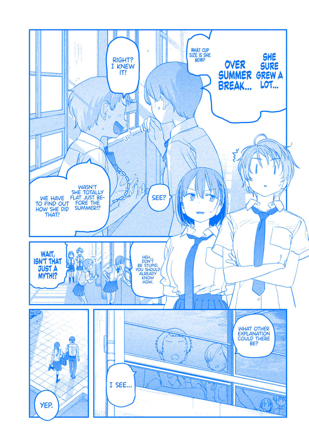 Getsuyoubi no Tawawa (Blue) (Fan Colored) Chapter 71 - Page 12