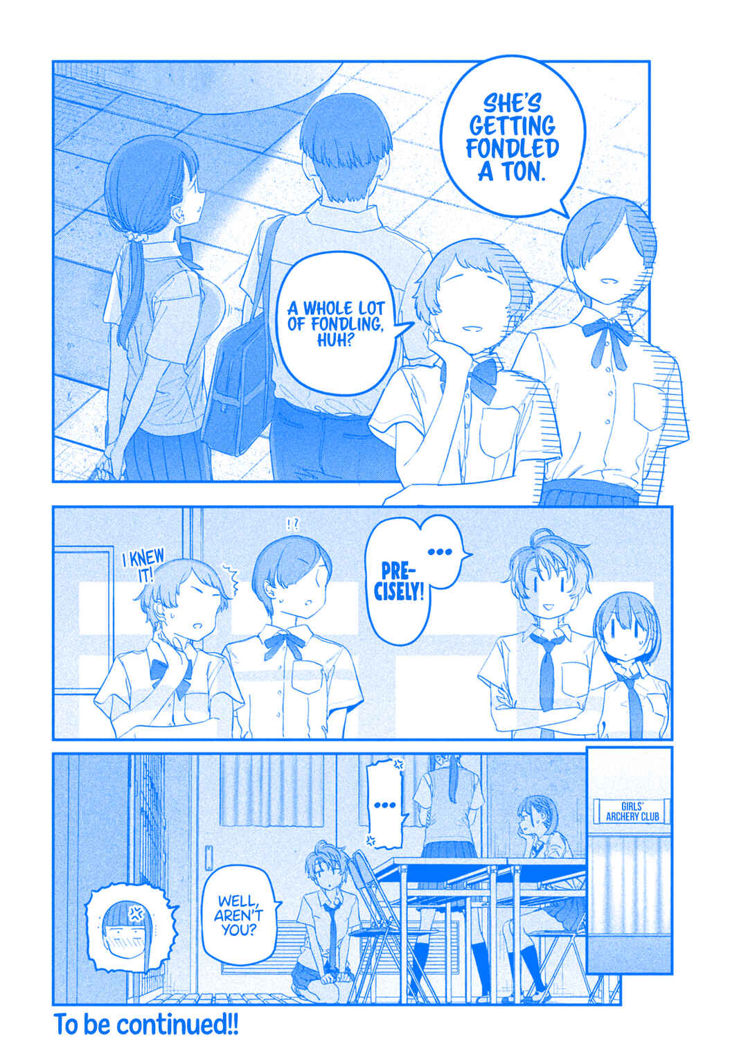 Getsuyoubi no Tawawa (Blue) (Fan Colored) Chapter 71 - Page 13