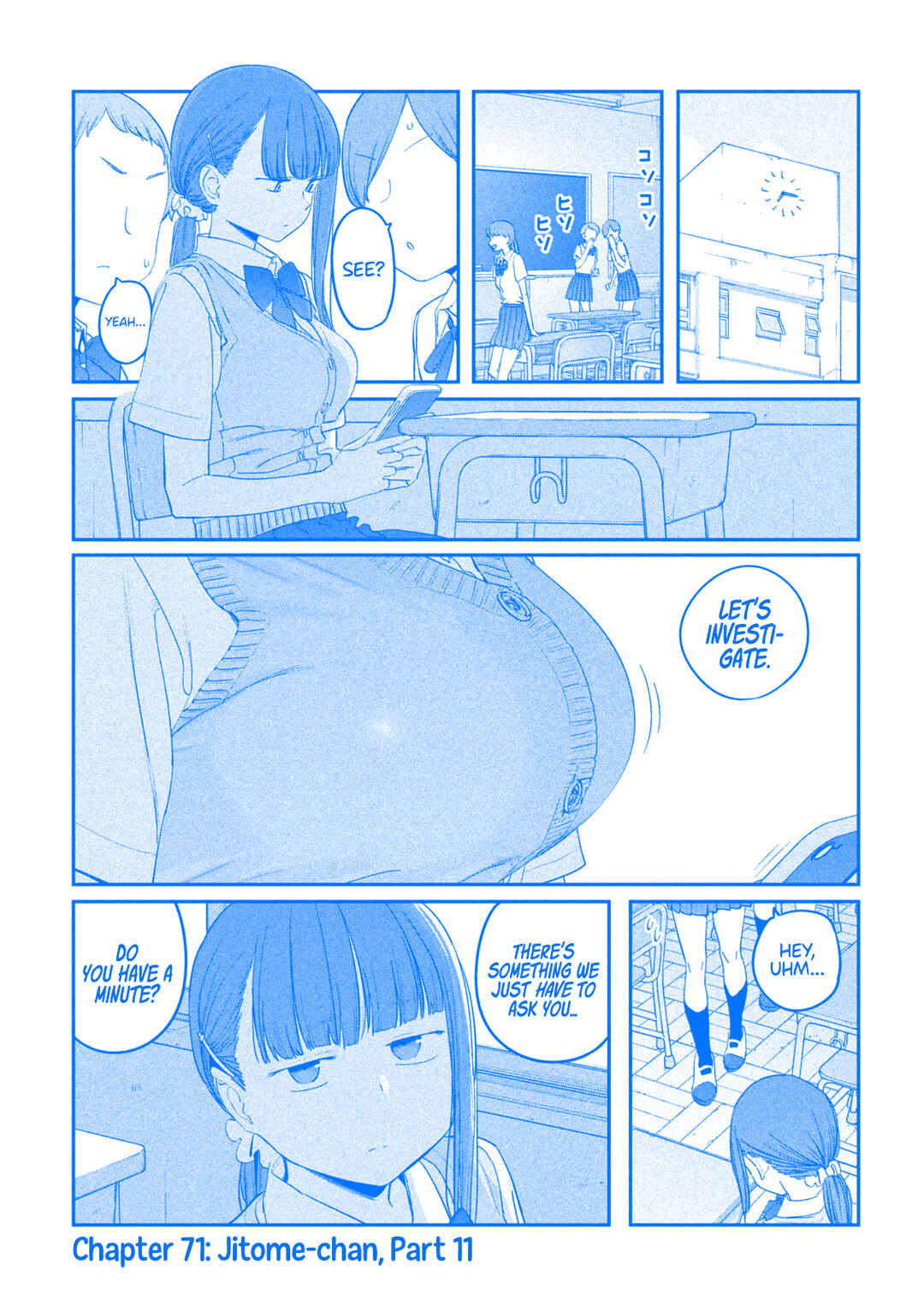 Getsuyoubi no Tawawa (Blue) (Fan Colored) Chapter 71 - Page 2