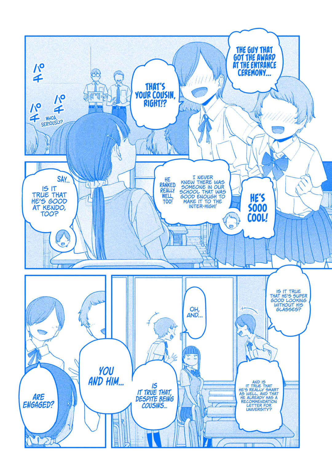 Getsuyoubi no Tawawa (Blue) (Fan Colored) Chapter 71 - Page 3