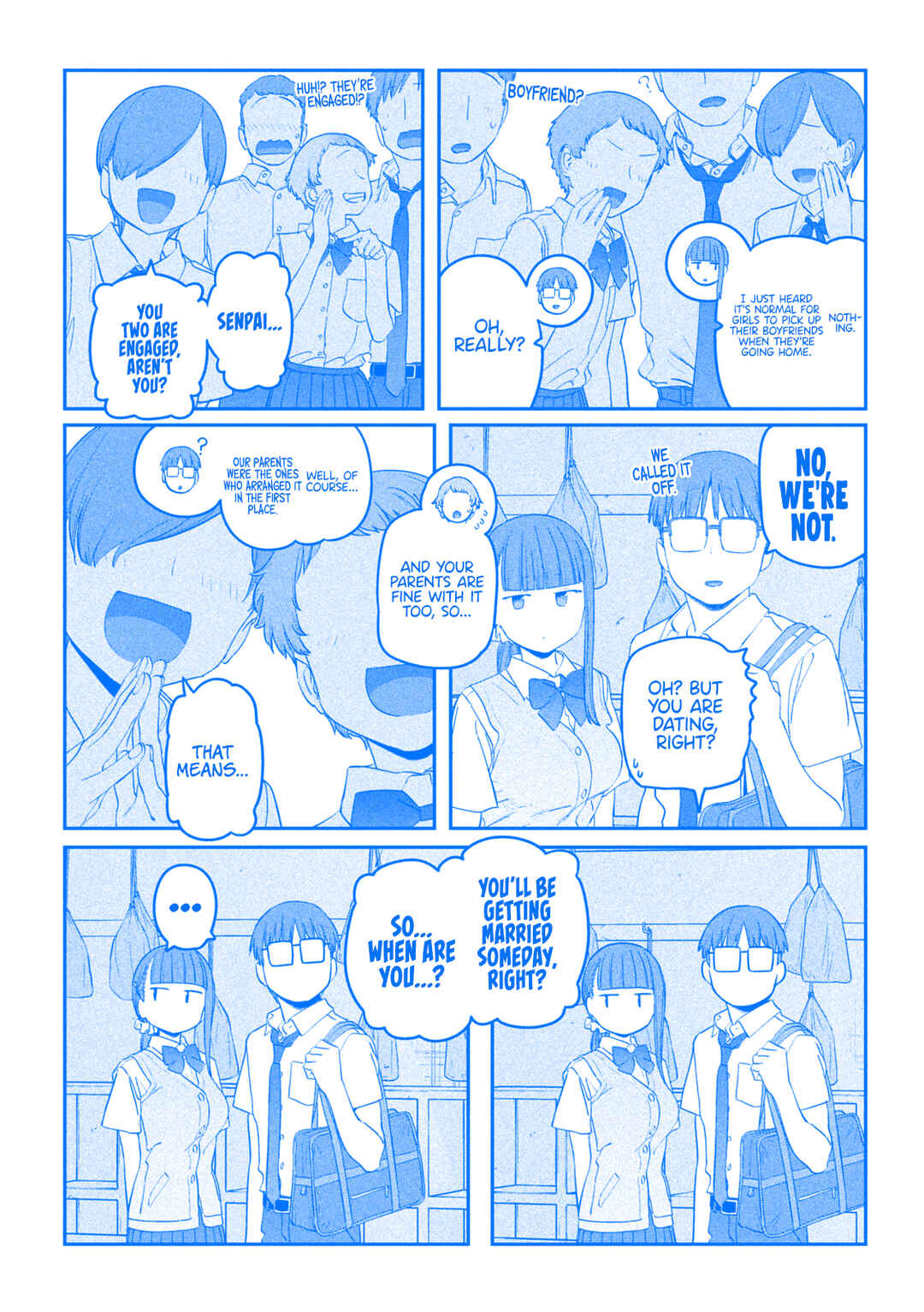 Getsuyoubi no Tawawa (Blue) (Fan Colored) Chapter 71 - Page 6