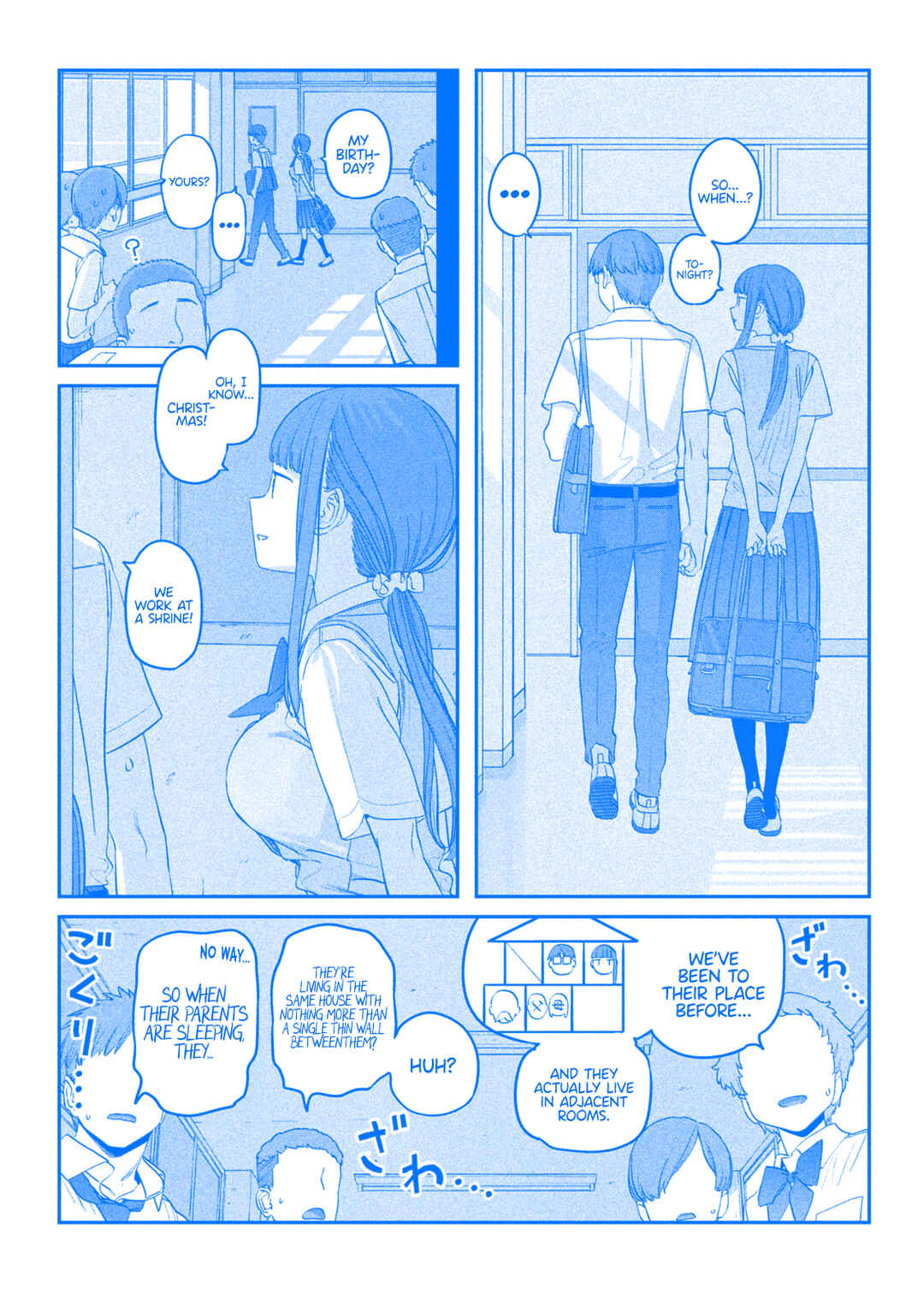 Getsuyoubi no Tawawa (Blue) (Fan Colored) Chapter 71 - Page 9