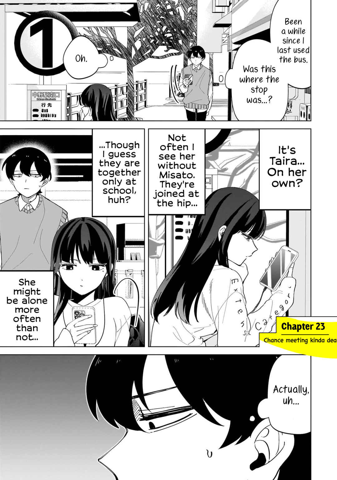 Shiretto Sugee Koto Itteru Gal. - Shiritsu Paranomaru Koukou no Nichijou Chapter 23 - Page 1