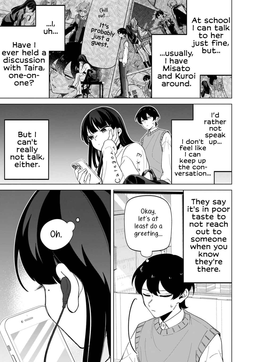 Shiretto Sugee Koto Itteru Gal. - Shiritsu Paranomaru Koukou no Nichijou Chapter 23 - Page 3