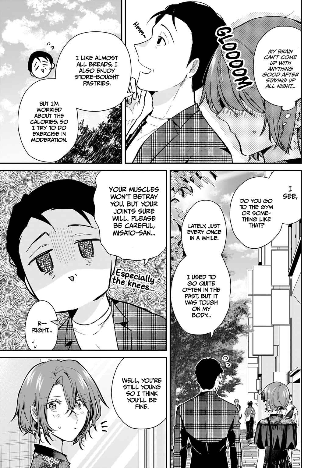 Misato-san wa Amasugi Joushi ni Chotto Kibishii Chapter 16 - Page 11