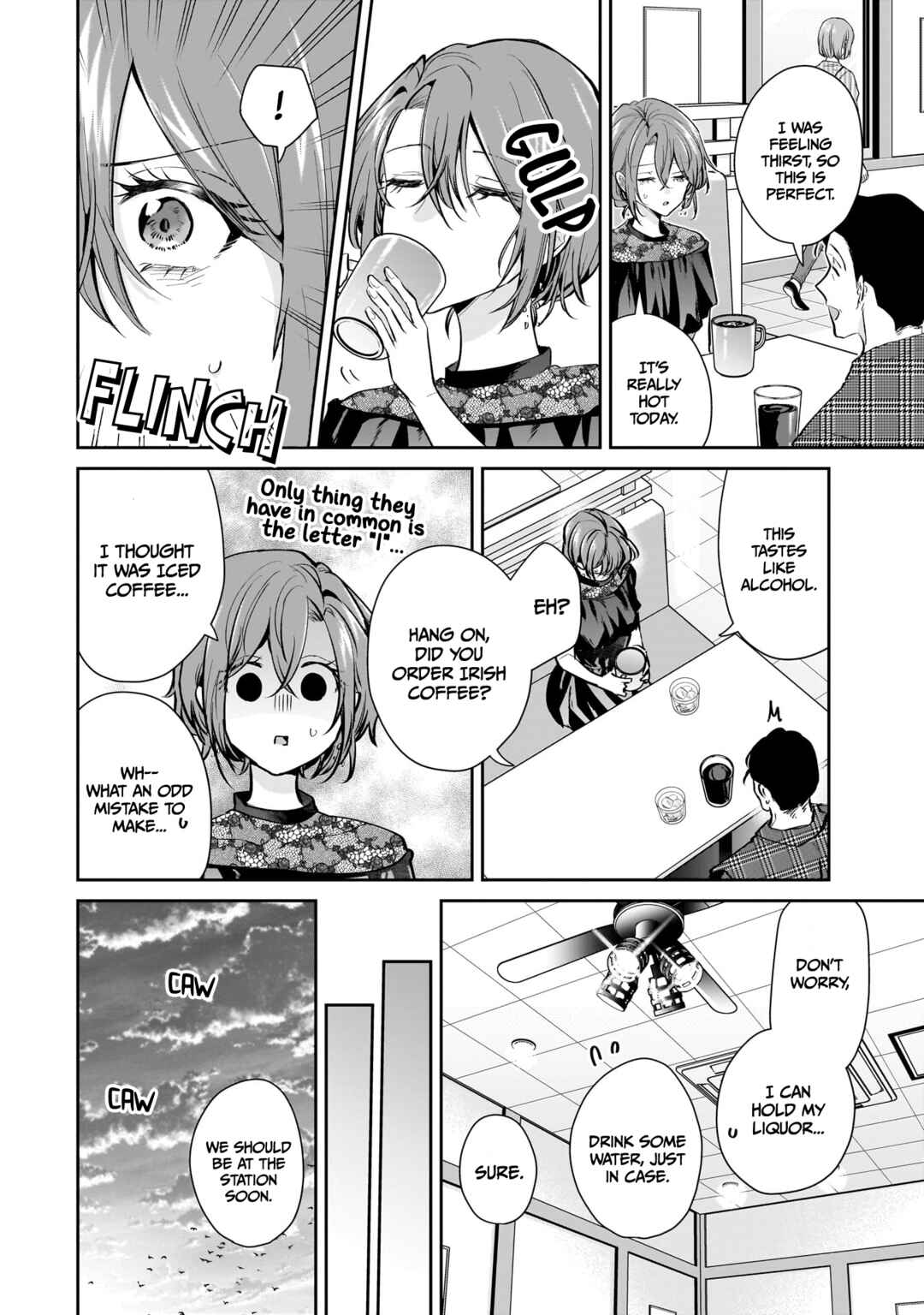 Misato-san wa Amasugi Joushi ni Chotto Kibishii Chapter 16 - Page 14