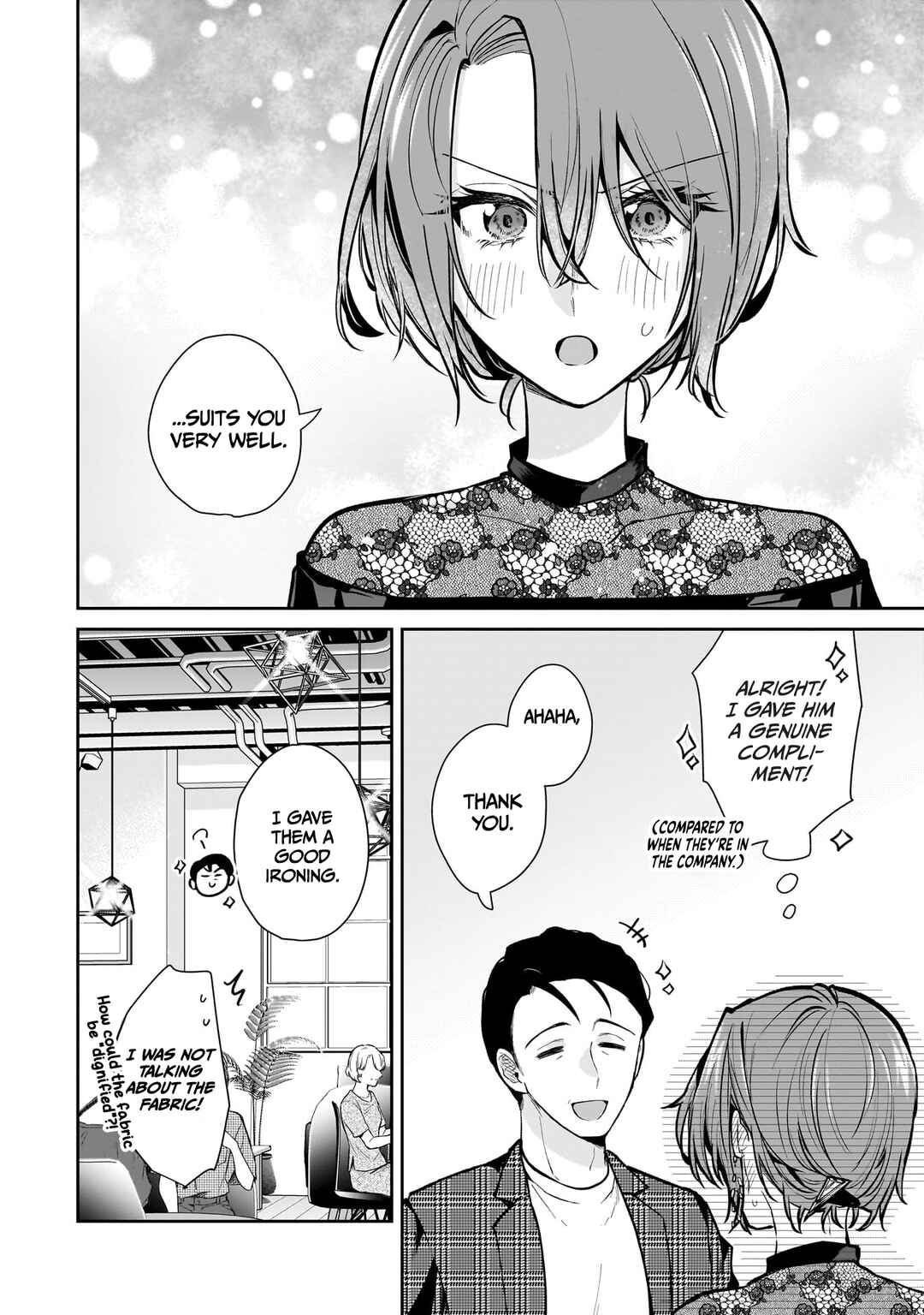 Misato-san wa Amasugi Joushi ni Chotto Kibishii Chapter 16 - Page 8