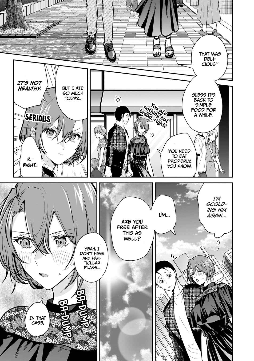 Misato-san wa Amasugi Joushi ni Chotto Kibishii Chapter 16 - Page 9