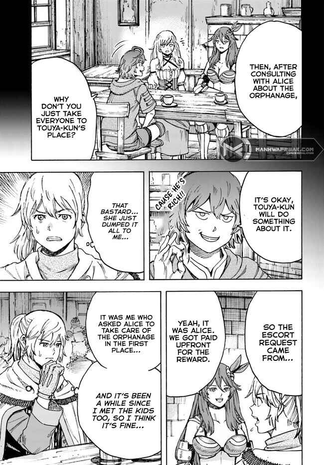 Shoukan Sareta Kenja wa Isekai o Yuku: Saikyou na no wa Fuyou Zaiko no Aitemu deshita Chapter 39.1 - Page 14