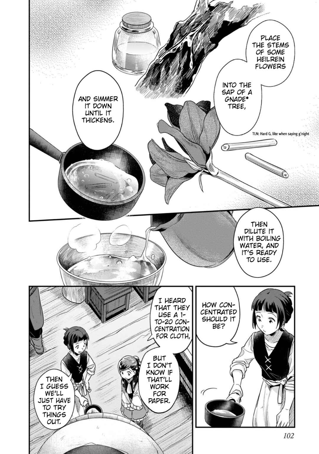 Honzuki no Gekokujou: Shisho ni Naru tame ni wa Shudan o Erandeiraremasen—Dai-2 Bu: Hon no Tamenara Miko ni Naru! Chapter 54 - Page 13