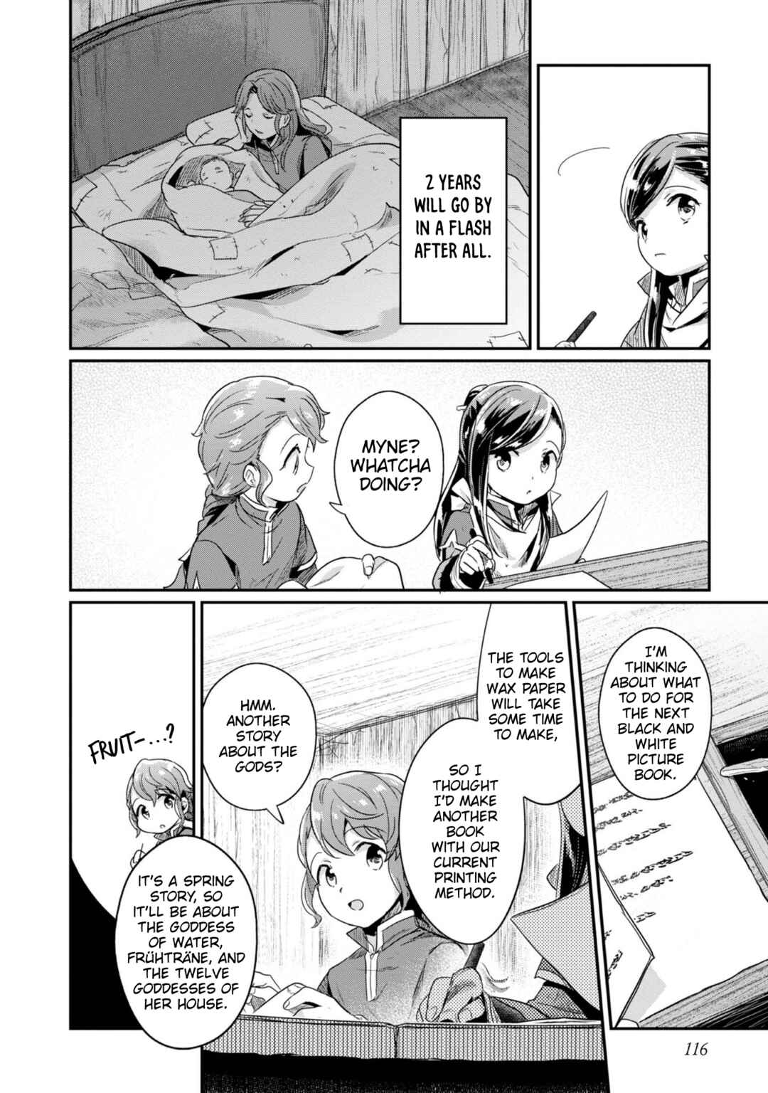 Honzuki no Gekokujou: Shisho ni Naru tame ni wa Shudan o Erandeiraremasen—Dai-2 Bu: Hon no Tamenara Miko ni Naru! Chapter 54 - Page 27