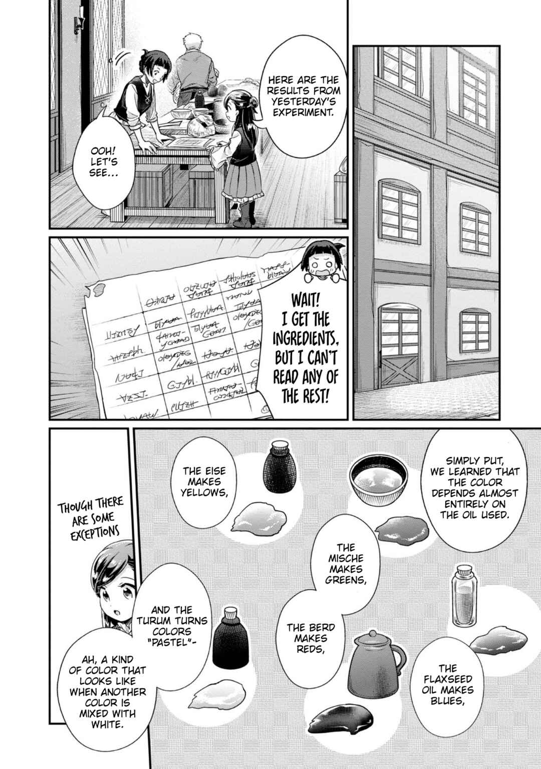 Honzuki no Gekokujou: Shisho ni Naru tame ni wa Shudan o Erandeiraremasen—Dai-2 Bu: Hon no Tamenara Miko ni Naru! Chapter 54 - Page 3