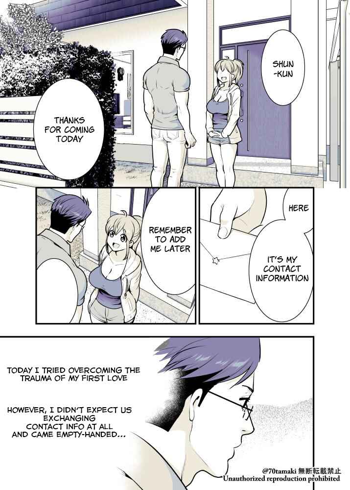 Osananajimi ga Hisabisa ni Saikai Shitara Otagai Kyonyuu ni Natteta Chapter 8 - Page 1