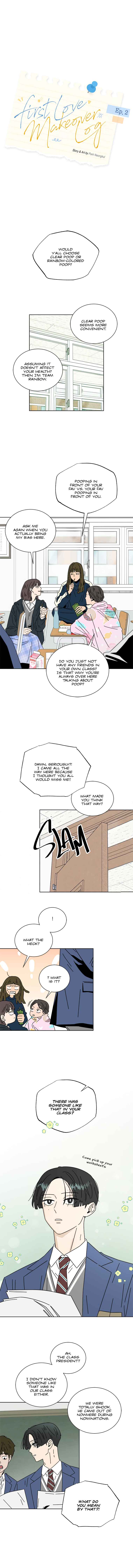 First Love Makeover Log Chapter 2 - Page 2