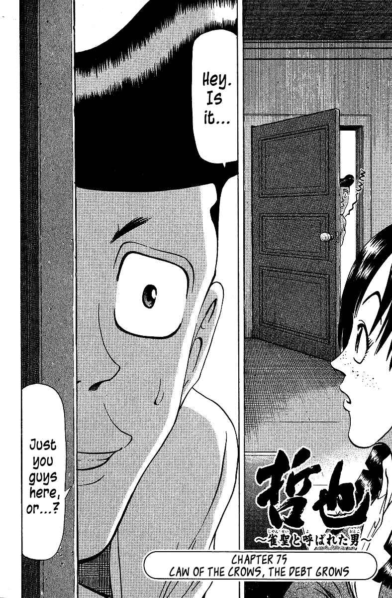 Tetsuya - The Man Called Mahjong Master Chapter 75 - Page 2