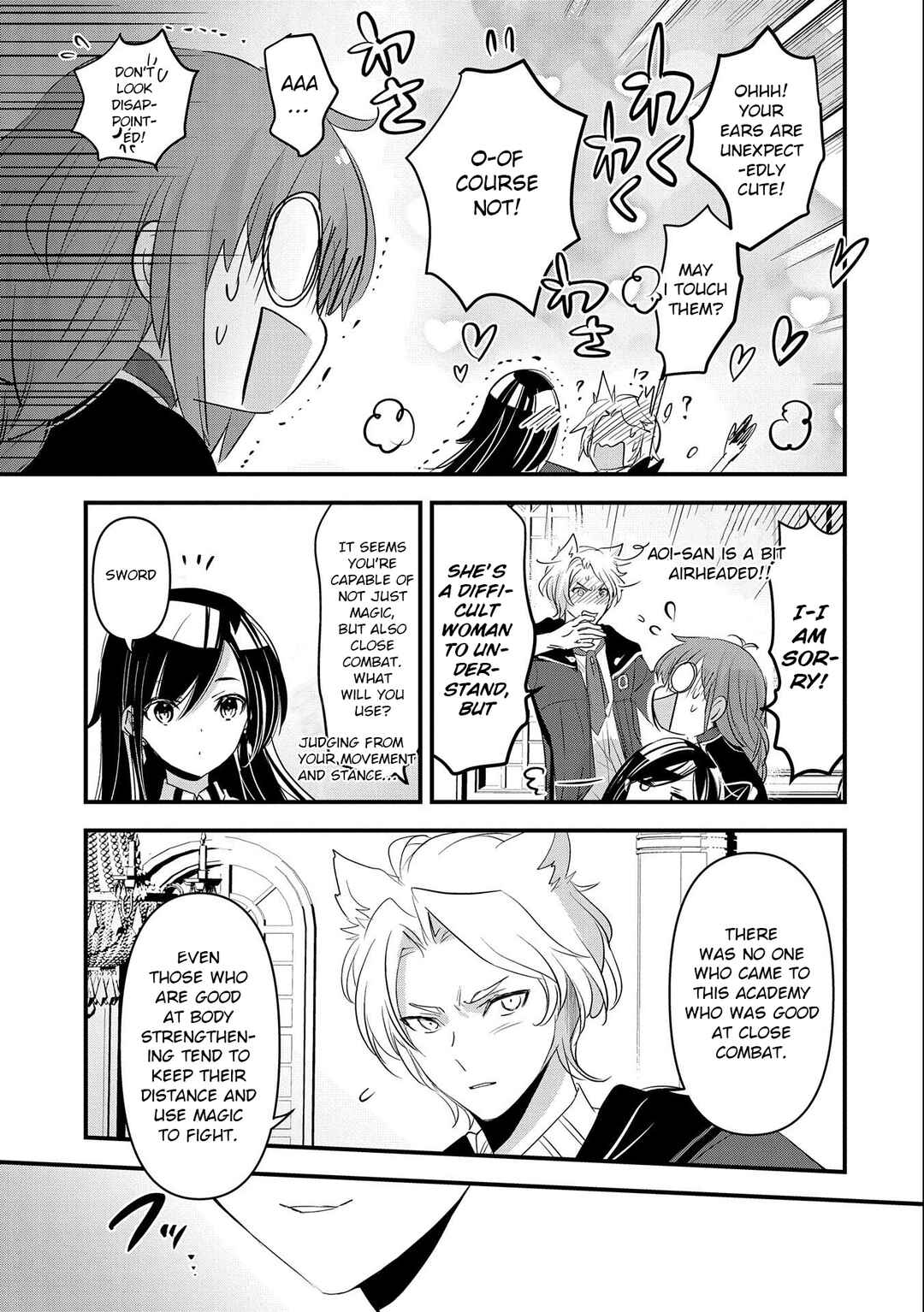 Isekai Teni Shite Kyoushi ni Natta ga, Majo to Osorerareteiru Ken ~Aoi-sensei no Gakuen Funtou Nisshi~ Chapter 4 - Page 30