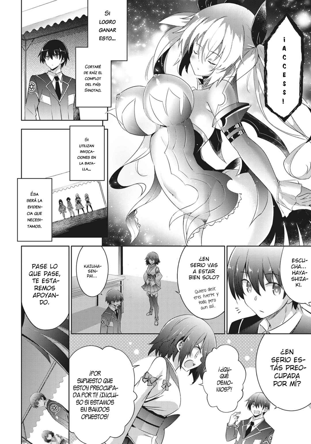 Magika no Kenshi to Shoukan Maou Chapter 57 - Page 10