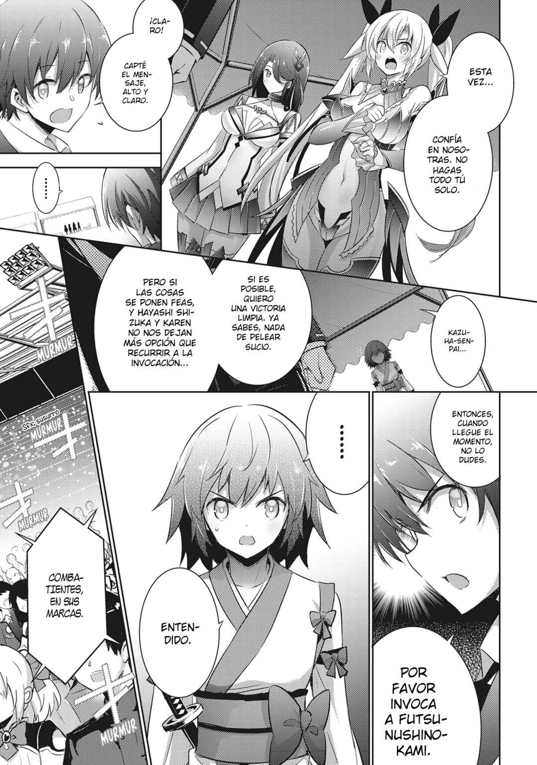 Magika no Kenshi to Shoukan Maou Chapter 57 - Page 11