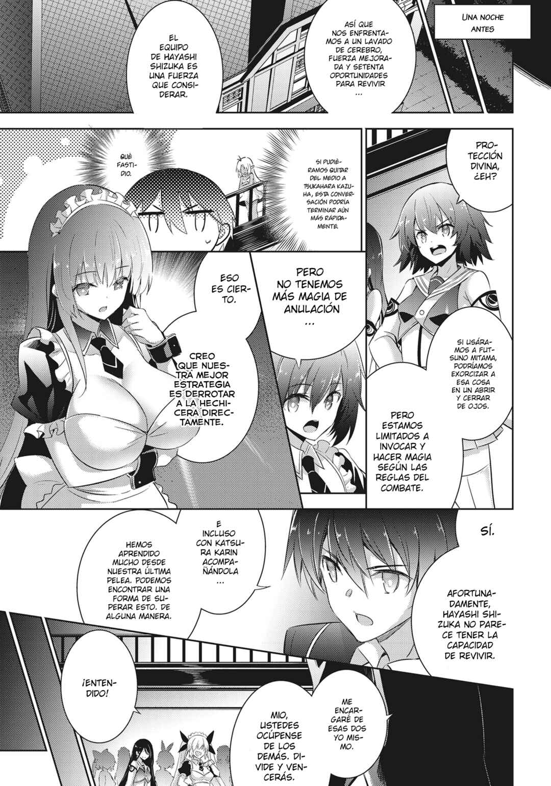 Magika no Kenshi to Shoukan Maou Chapter 57 - Page 9